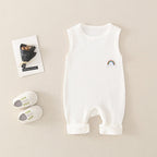 Rainbow Sleeveless Tank Playsuit Romper
