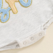 Load image into Gallery viewer, Baby Boy Lil Bro Romper Long Sleeve Round Neck Letter Embroidery Bodysuit Fall Playsuit
