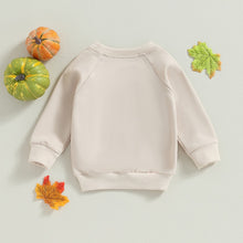 Load image into Gallery viewer, Baby Toddler Kids Boys Girls Long Sleeve Crew neck Pumpkin Print Pullover Tops
