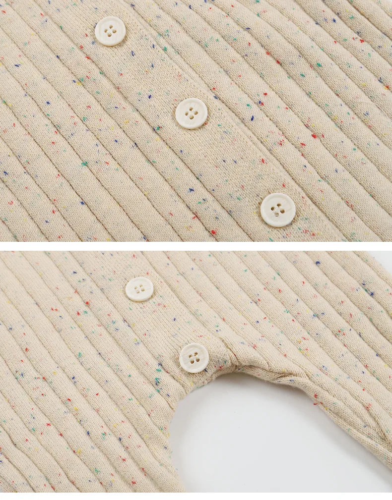 Baby Toddler Girl Romper Sweater Winter Warm Clothes Long Sleeve Thick Jumpsuit Cute Sweet Knitwear Outfit