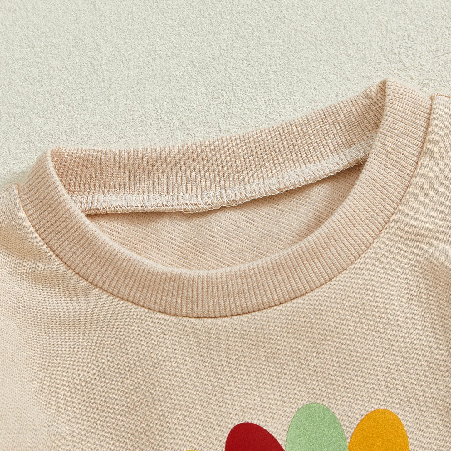 Baby Girl Boy Little Turkey Thanksgiving Day Romper Long Sleeve O Neck Turkey Letter Print Jumpsuit