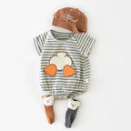 Duckie Short Sleeve Bodysuit Romper