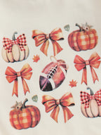 Baby Girls Boys Bubble Romper Halloween Clothes Pumpkin Print Long Sleeve Fall Bodysuit Jumpsuit