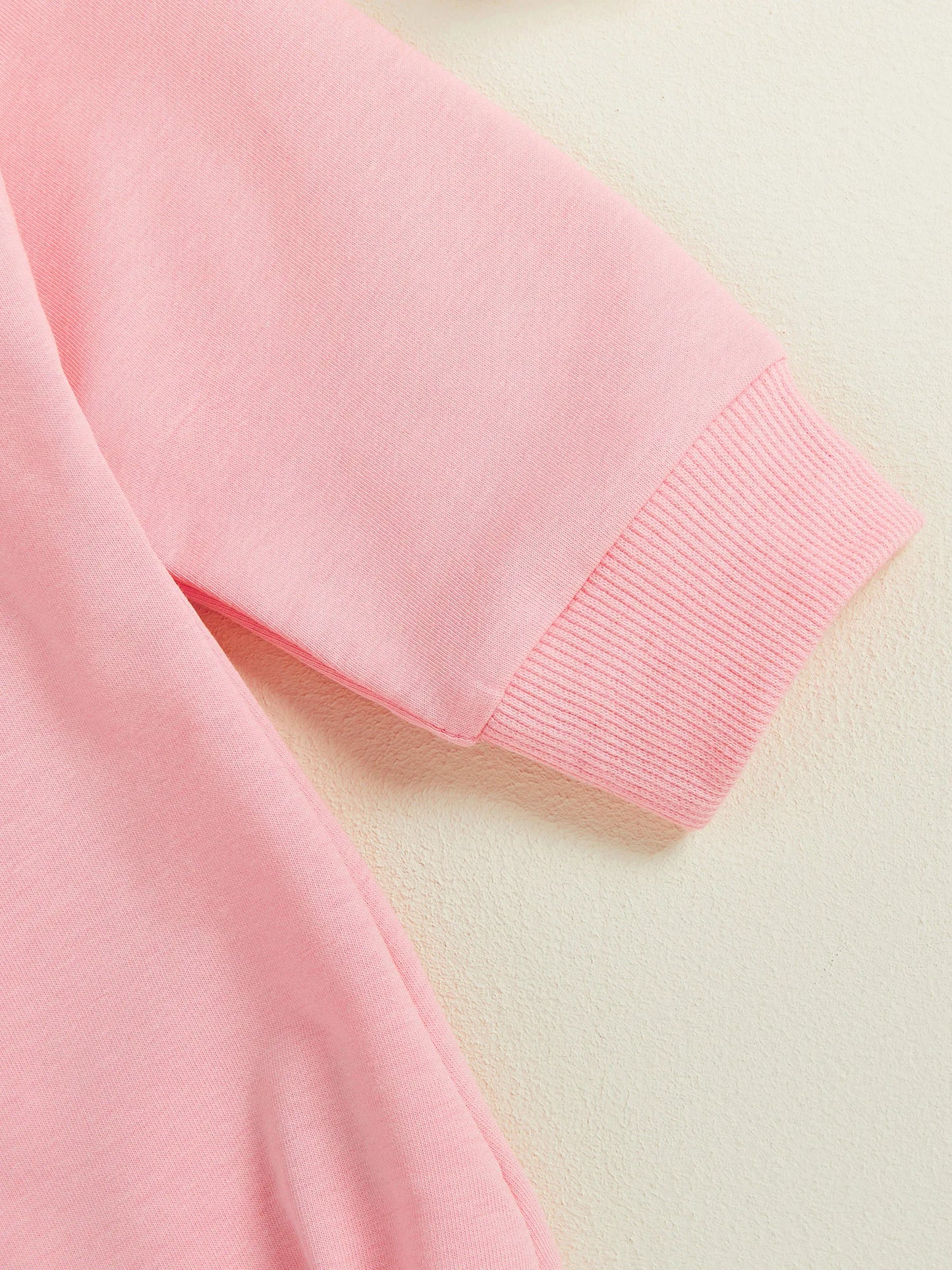 Baby Girl Christmas Romper Bow Embroidered Crewneck Long Sleeve Top Jumpsuit Cute Winter Fall Clothes