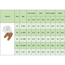 Load image into Gallery viewer, Toddler Baby Boy Girl 2Pcs Fall Outfits Long Sleeve Here for the Smores Print Tops Pants
