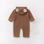 Teddy Bear Ears Jumpsuit Romper