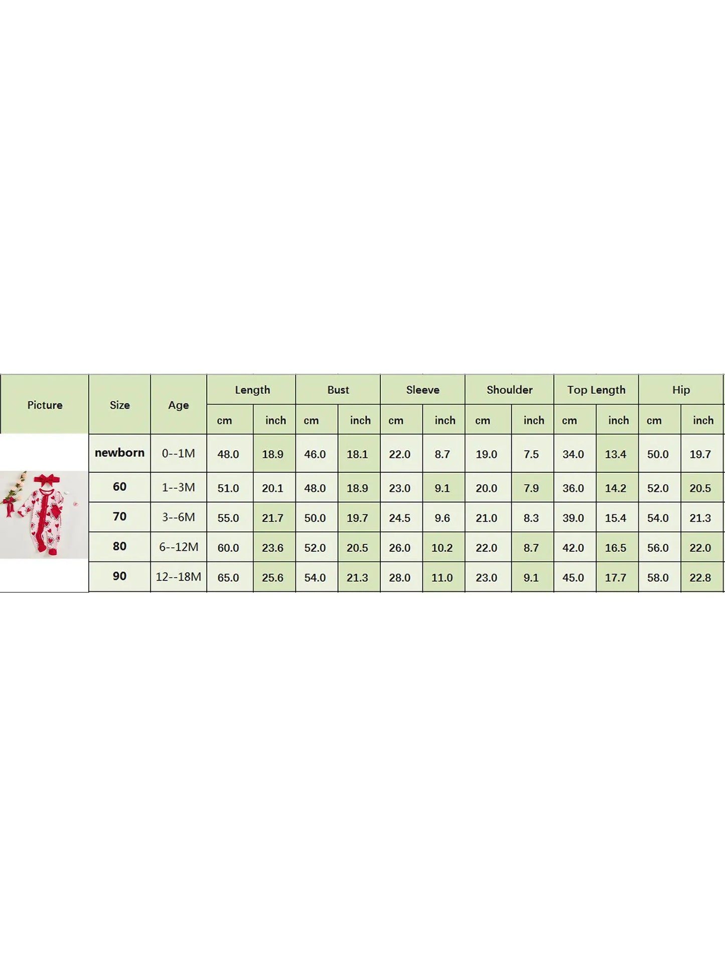 Baby Girl 2Pcs Valentines Day Zipper Romper Heart Candy Pattern Long Sleeve Zip Up Round Neck Footed Jumpsuit with Bow Headband Set