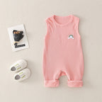 Rainbow Sleeveless Tank Playsuit Romper