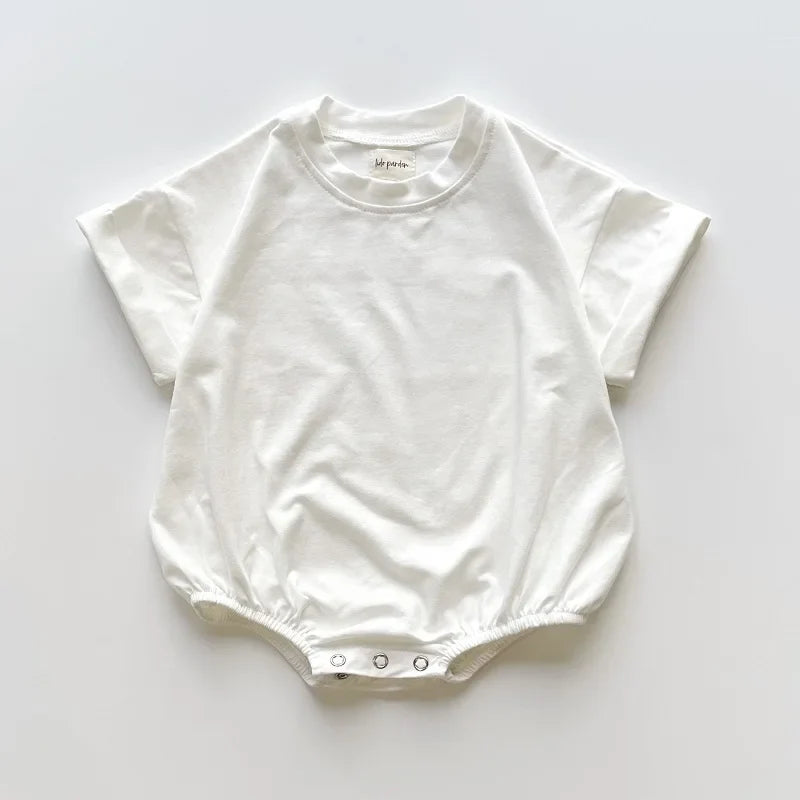 Short Sleeve T-shirt Bodysuit Romper