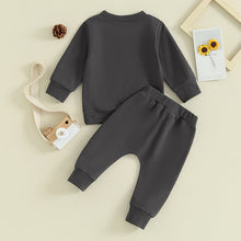 Load image into Gallery viewer, Toddler Baby Girl Boy 2Pcs Outfits Sassy Little Soul Long Sleeve Top Jogger Pants Clothes Set
