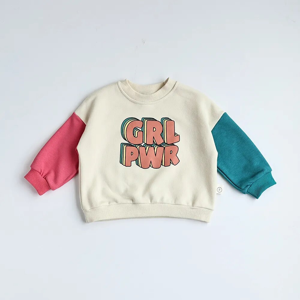 GIRL POWER Patchwork Sweater Bodysuit Romper
