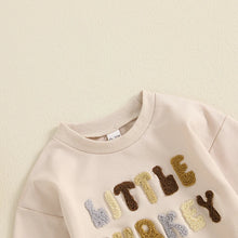 Load image into Gallery viewer, Baby Girls Boys Little Turkey Romper Long Sleeve Crew Neck Embroidery Letters Fall Bodysuit Thanksgiving Bodysuit
