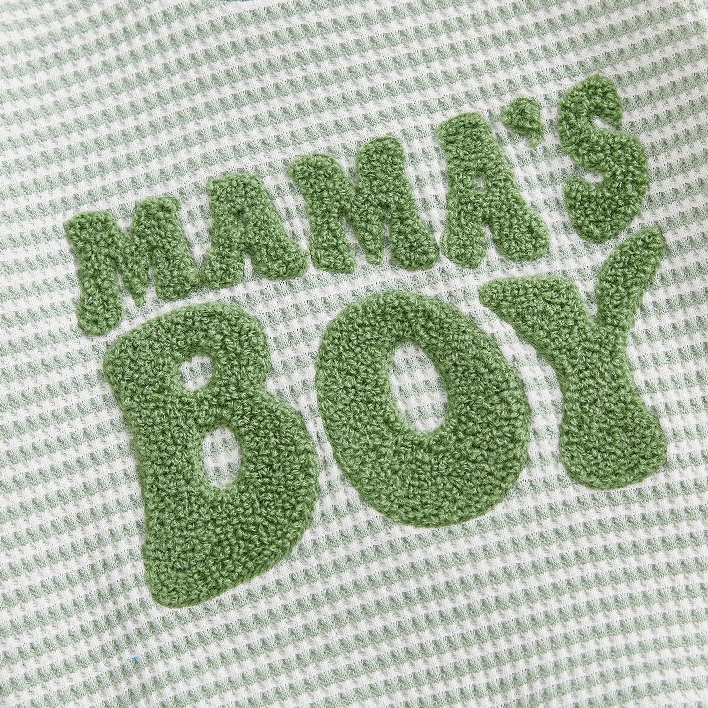 Baby Toddler Boys 2Pcs Fall Striped Outfit Letter Embroidery Long Sleeve Top and Elastic Pants Jogger Set