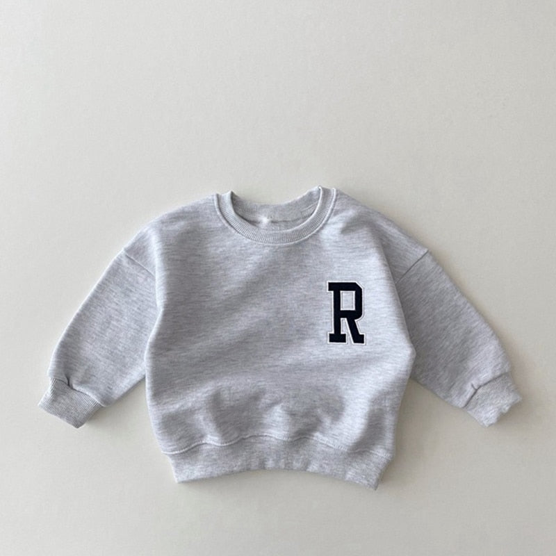 Baby Letterman Sweater