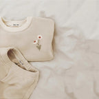 Embroidered Patch Jogger Set