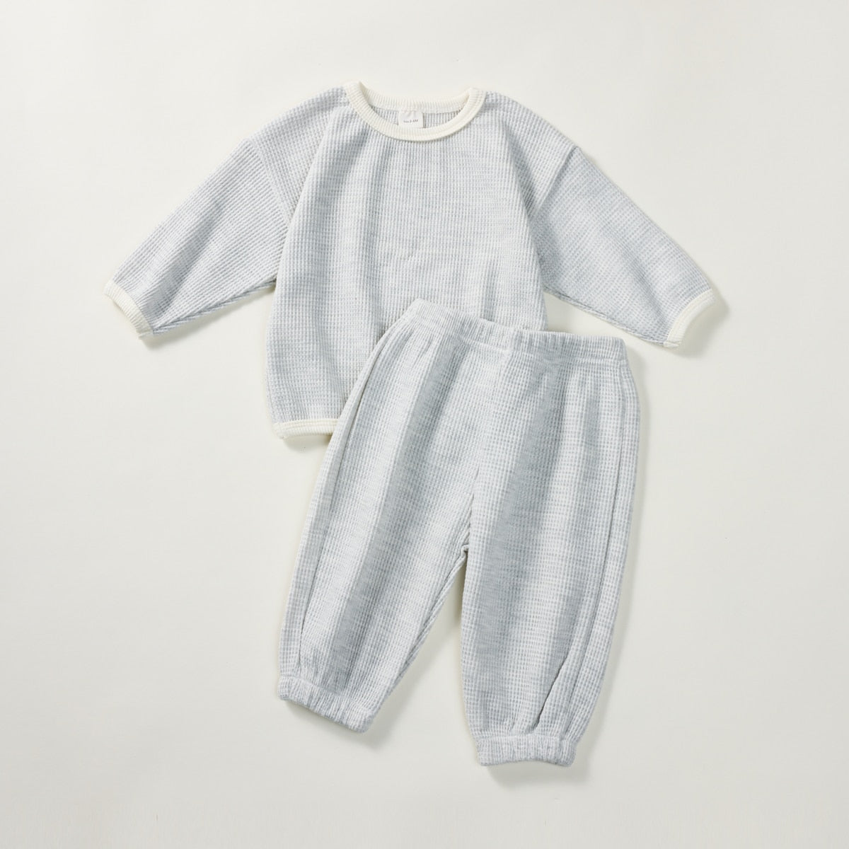 Waffle Sportswear Pants Set