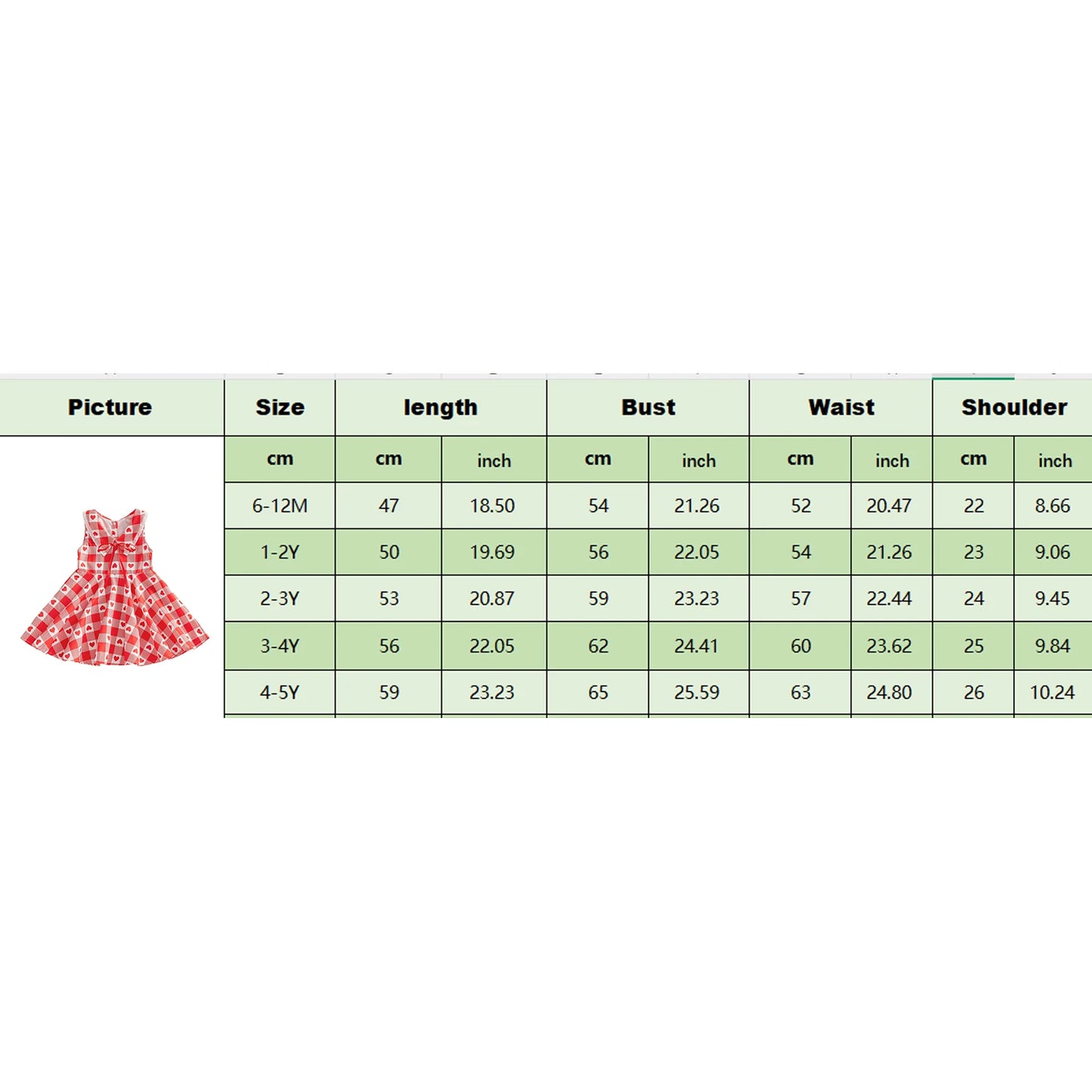 Baby Toddler Kids Girls Valentine's Day Dress Summer Sleeveless Lapel Plaid Heart Print Sweet A-Line Sundress