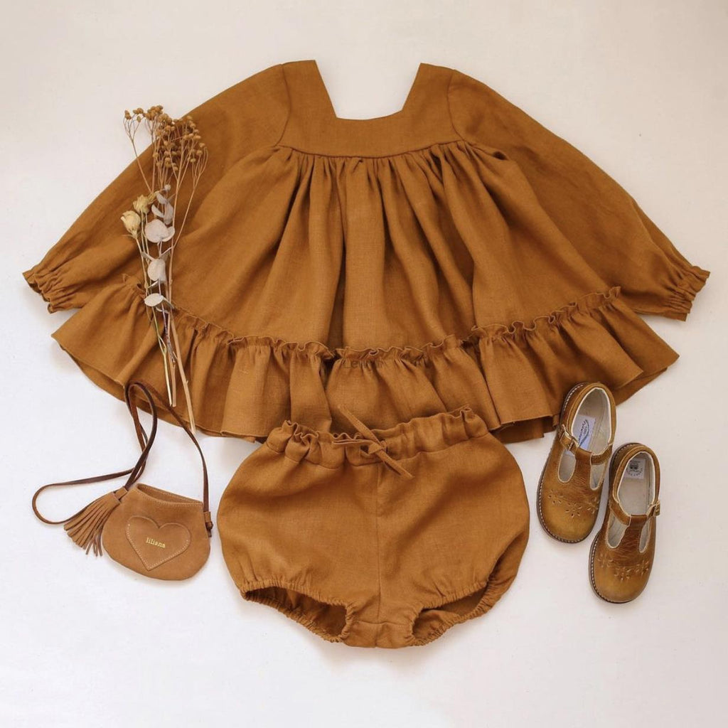 Linen Bloomer Dress