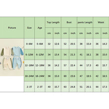 Load image into Gallery viewer, Baby Toddler Boys 2Pcs Fall Outfit Contrast Color Long Sleeve Top and Long Pants Set
