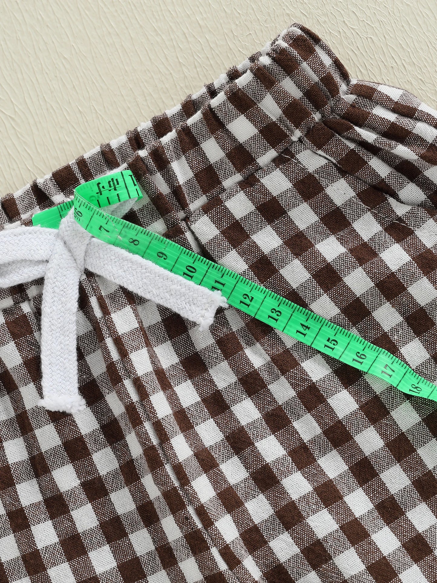 Baby Toddler Boys 2Pcs Fall Set Fashionable Long Sleeve Football Embroidery Pullover with Plaid Pants Outfits