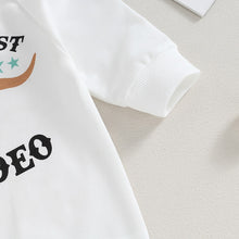 Load image into Gallery viewer, Baby Boy Girl Rompers Western Bull Head Letter Print Long Sleeve Jumpsuit Fall Clothes
