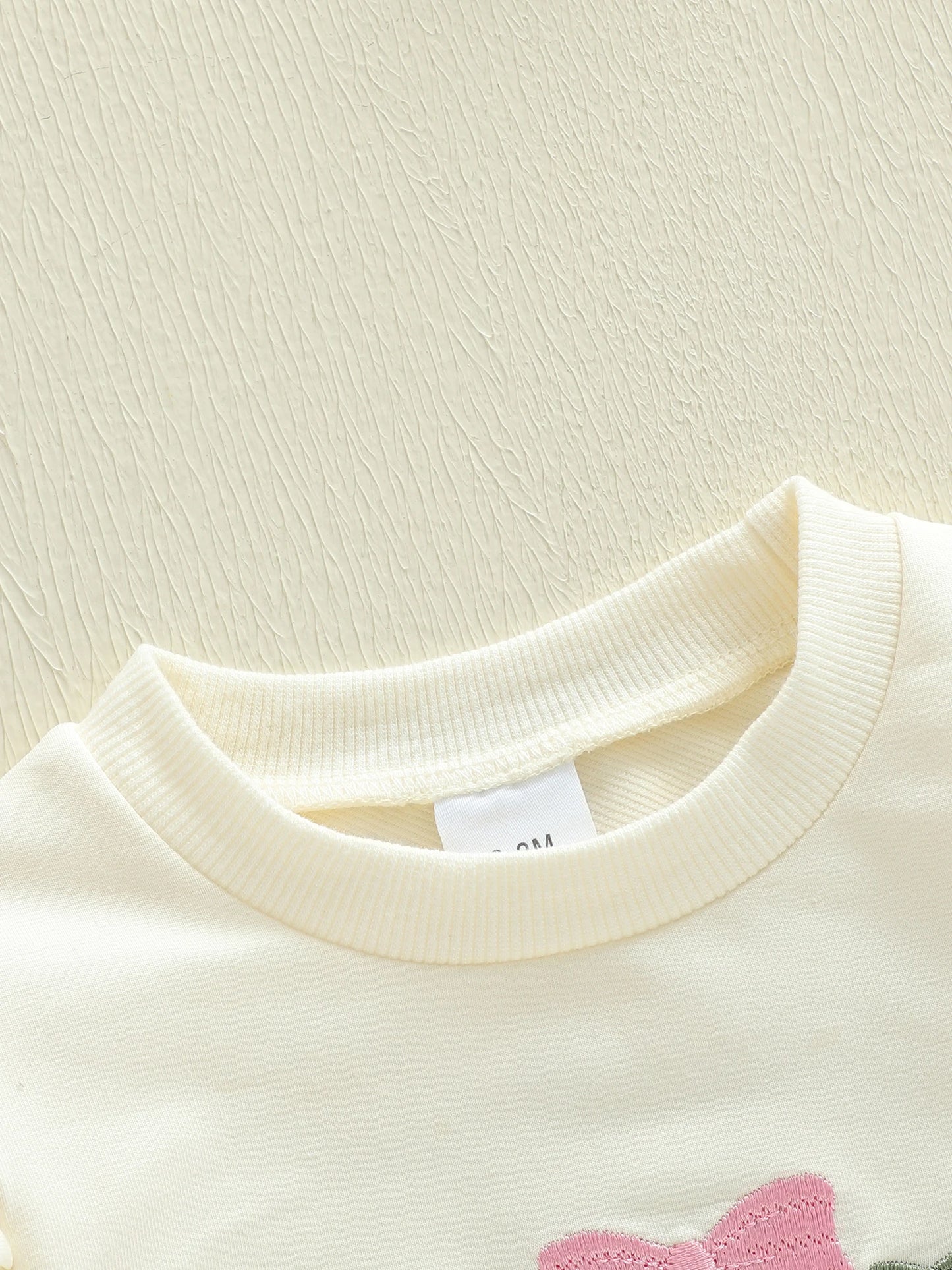 Baby Girl Autumn Casual Romper God Is Good Long Sleeve O Neck Letter Embroidery Bubble Romper