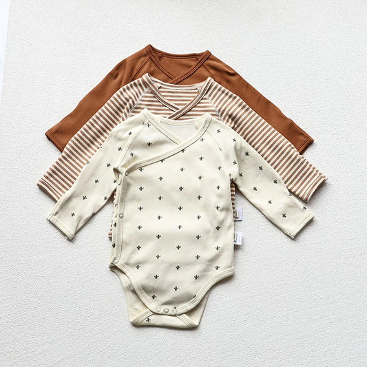 Long Sleeve Bodysuit Romper & Pants Outfit