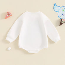 Load image into Gallery viewer, Baby Boys Girls 1/2 Half Birthday Romper Long Sleeve Crew Neck Letters Print Fall Bodysuit
