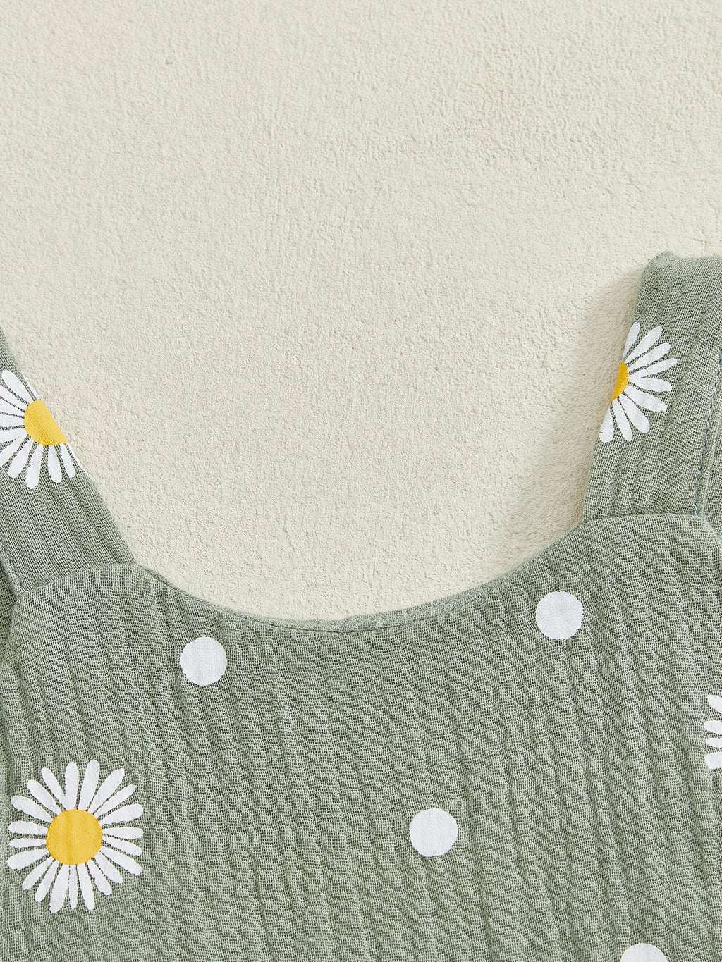 Baby Toddler Girls Summer Overalls Infants Sleeveless Daisy Floral Print Suspender Flared Pants