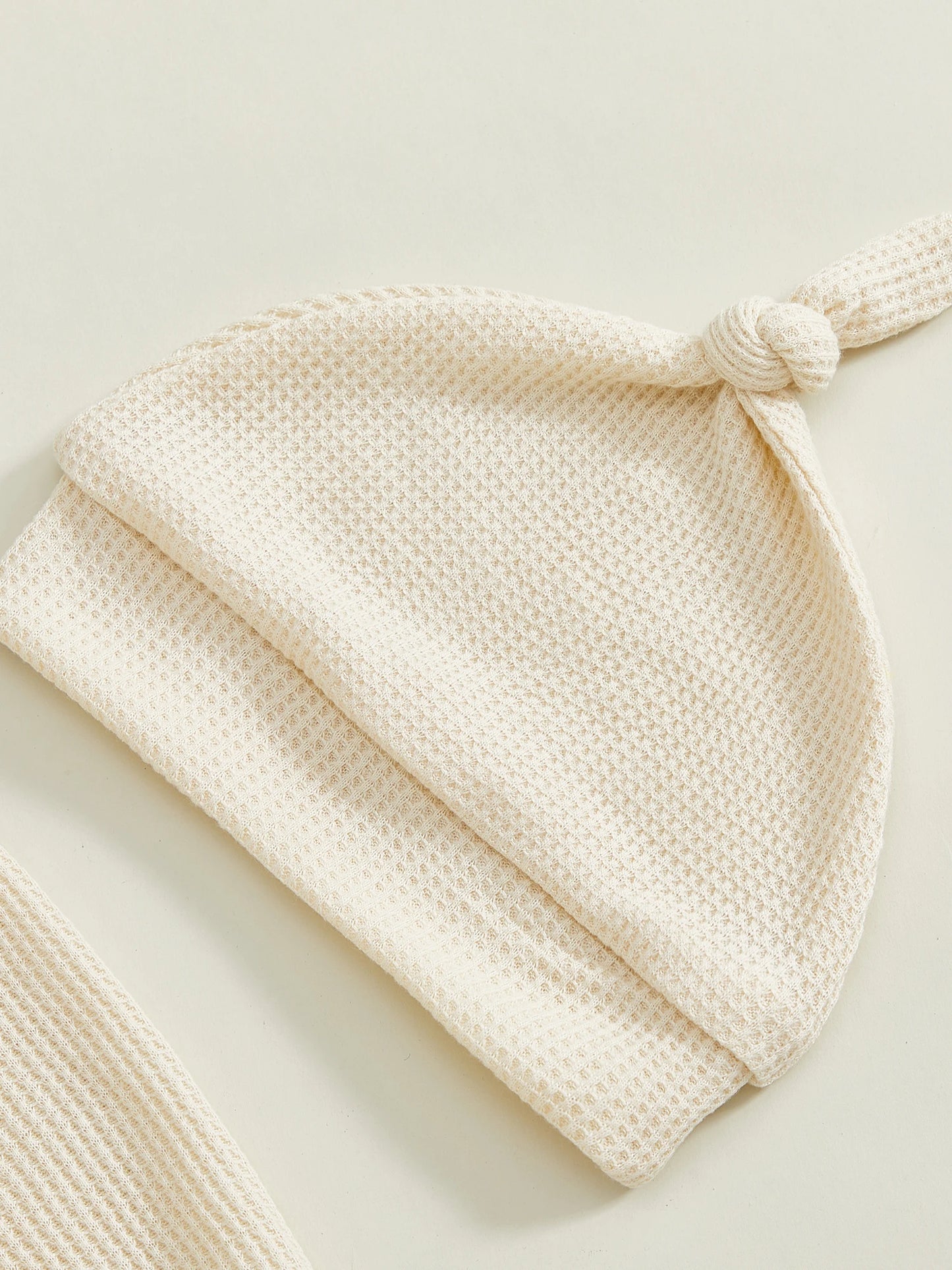 Baby Boys Girls 2Pcs Auntie's Little Bestie Fall Outfits Long Sleeve Letter Embroidery Jumpsuit with Hat Set Clothes