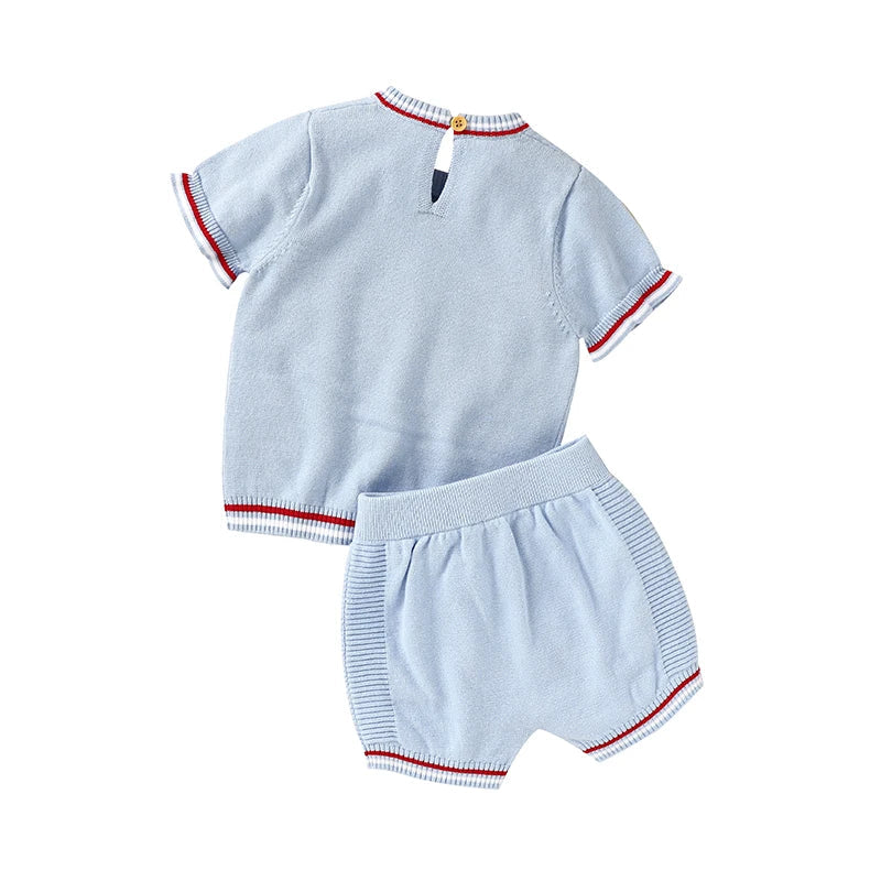 Nautical Knitted Sailor Set