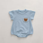 Teddy Bear Pocket bodysuit Romper