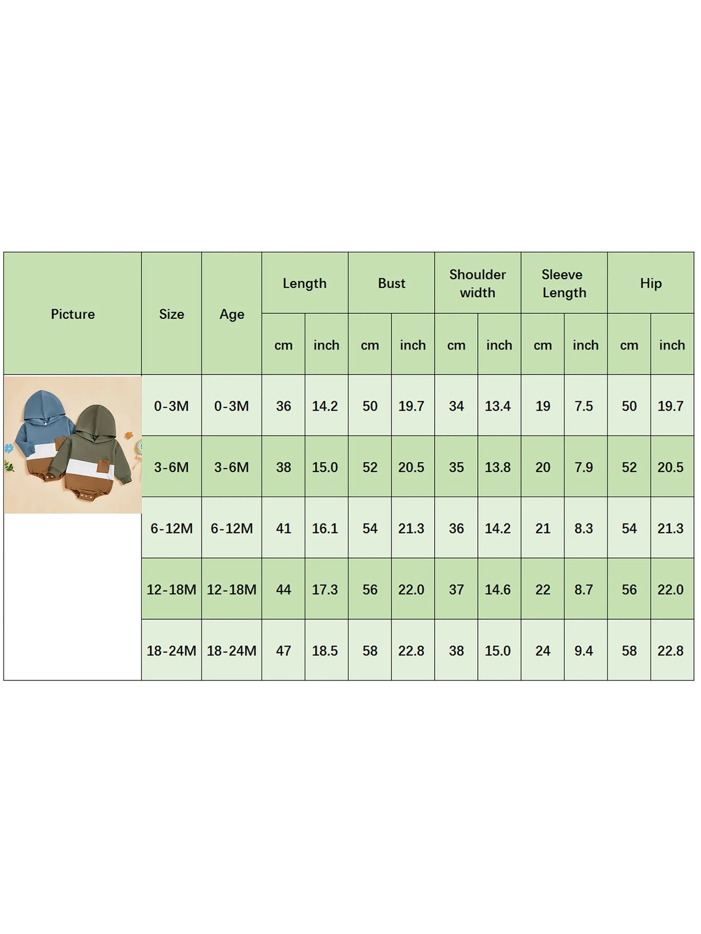 Baby Toddler Boy Autumn Hooded Romper Contrast Color Patchwork Long Sleeve Jumpsuit Cute Infant Bodysuit