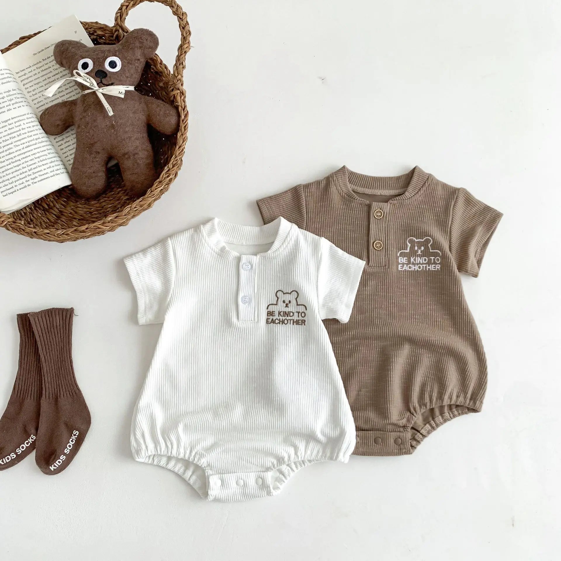 Kind Bear Bodysuit Romper