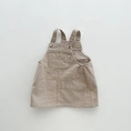 Denim Suspender Dress