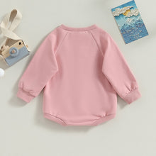 Load image into Gallery viewer, Baby Girls Boys Bodysuit Solid Crew Neck Long Sleeve Jumpsuits Fall Clothes Romper
