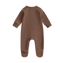 Load image into Gallery viewer, Baby Boys Girls Jumpsuit Long Sleeve Round Neck Romper Football Footie Bodysuit
