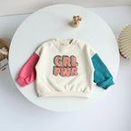 GIRL POWER Patchwork Sweater Bodysuit Romper