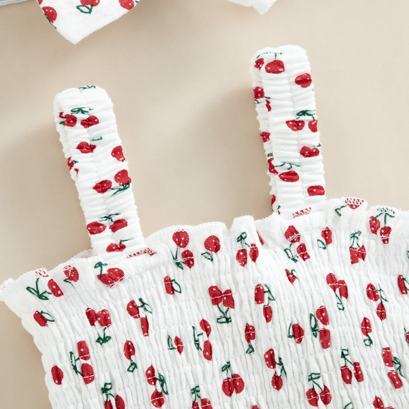 Muslin Romper and Headband Set