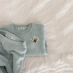 Embroidered Patch Jogger Set