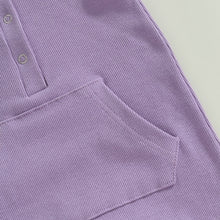 Load image into Gallery viewer, Baby Boy Summer Jumpsuit Tank Top Crew Neck Button Down Solid Pocket Ribbed Romper
