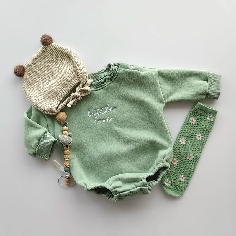 Little Love Sweater Bodysuit Romper