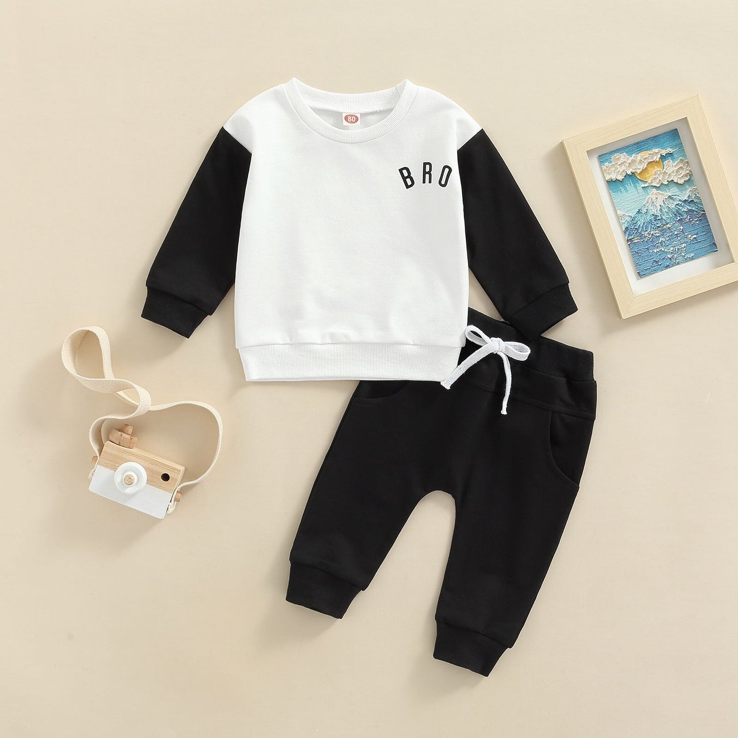 Boys Letter Casual Set