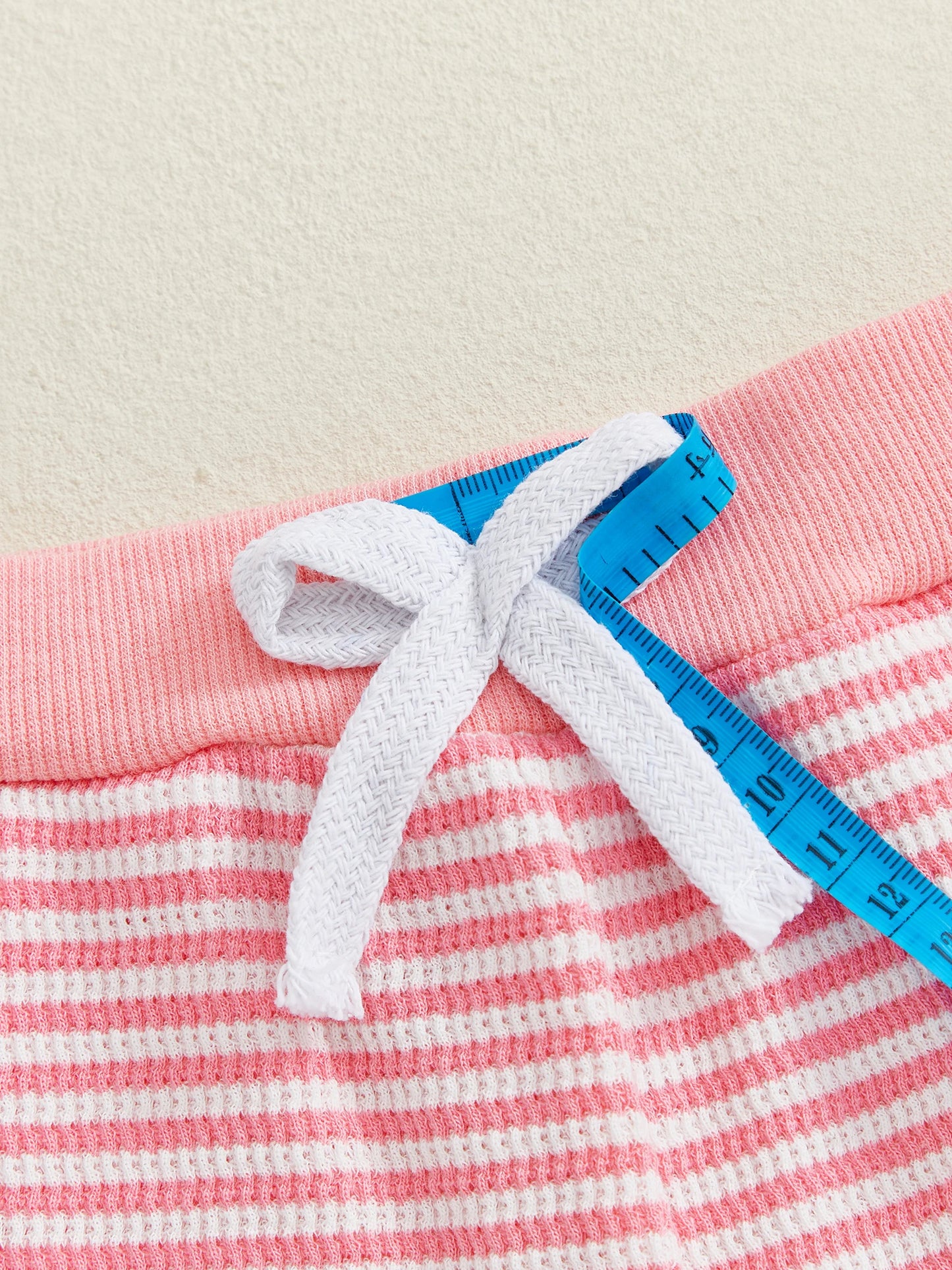 Baby Toddler Girl 2Pcs Daddy's Girl Fall Stripe Outfits Letter Embroidery Long Sleeve Round Neck Pullover Elastic Waist Pants 2Pcs Set