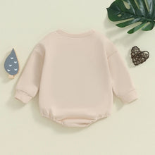 Load image into Gallery viewer, Baby Girls Boys Autumn Romper Long Sleeve Crewneck Tractor Embroidery Casual Playsuit
