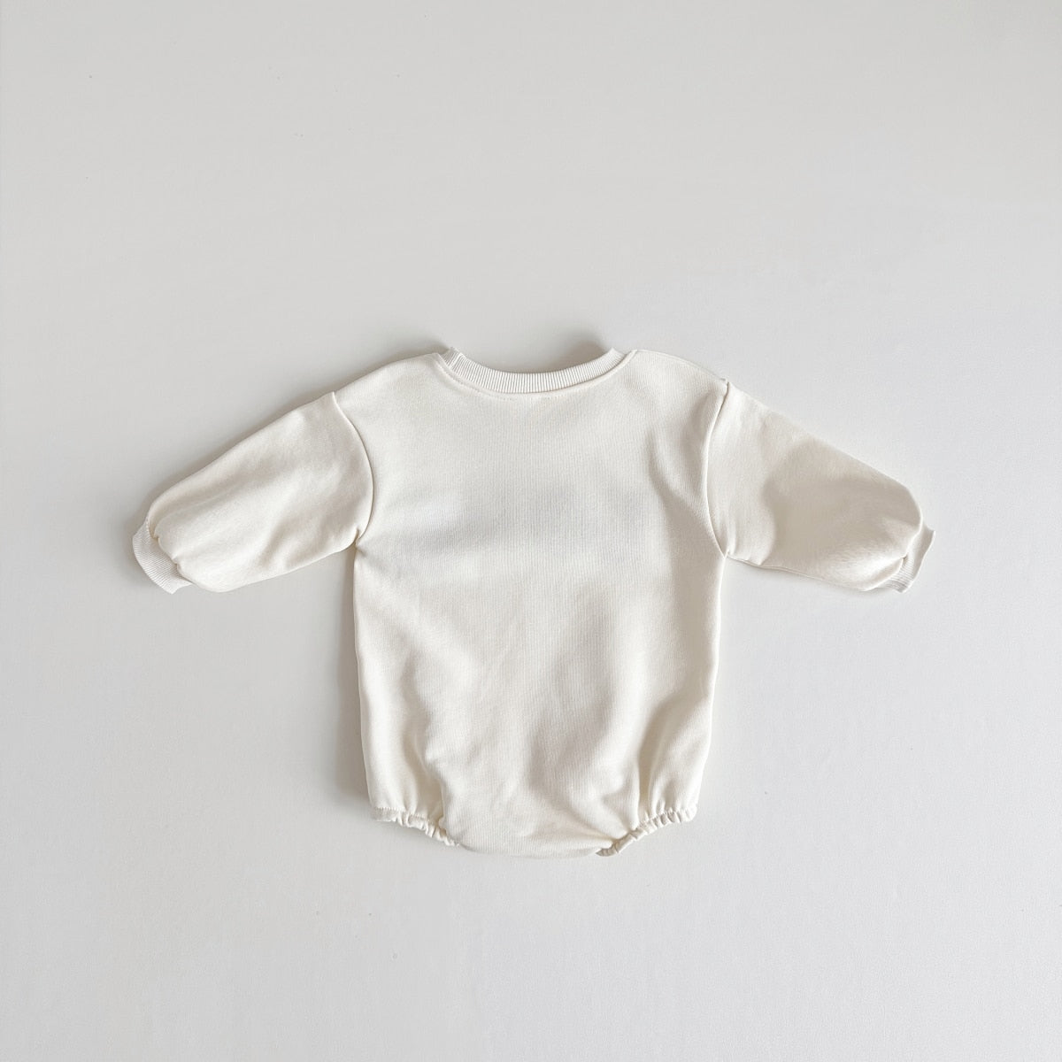 Love Embroidery Girl Bodysuit Romper