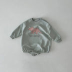 Dinosaur Long Sleeve Sweatshirt Bodysuit Romper