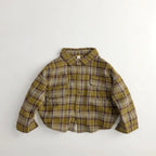 Boys Fall Plaid Shirt
