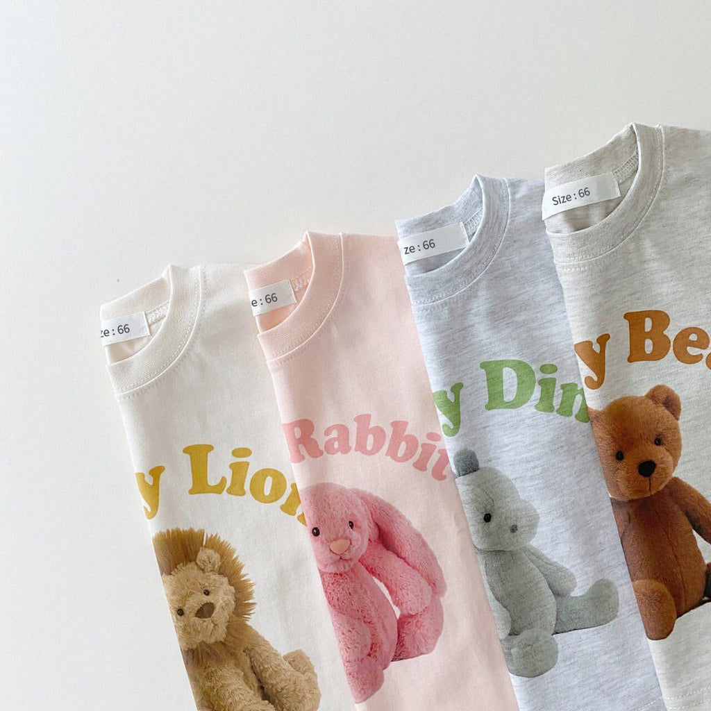 Cartoon Tee Bodysuit Romper