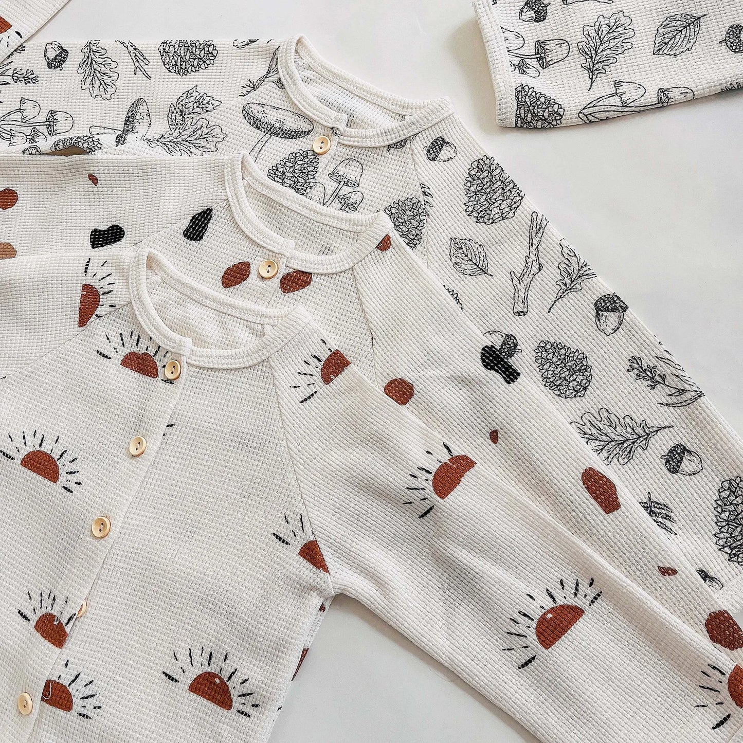 Toddler Kid Boy Girl 2Pcs Clothes Set Autumn Winter Infant Pajamas Set Long Sleeve Top Pants Suit Children Homewear Outfit